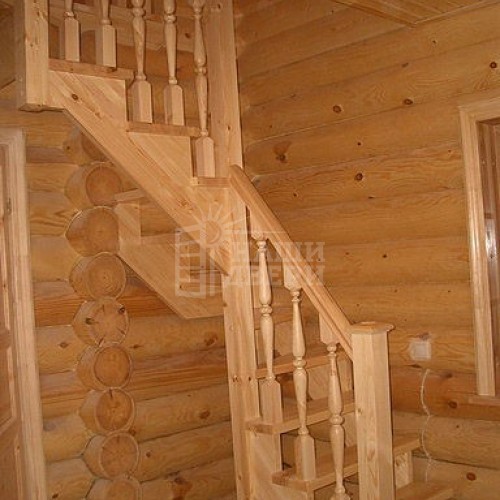 Деревянные лестницы из массива